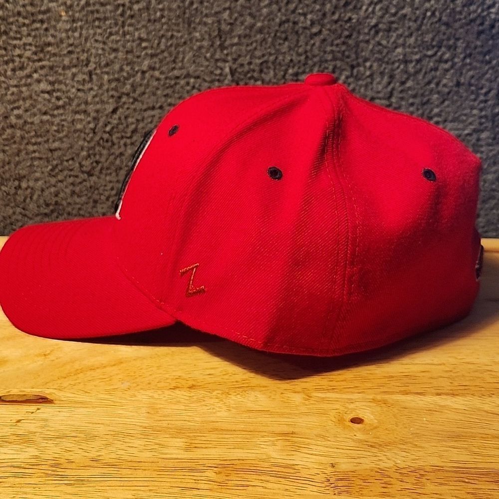 Zephyr Size 8 Rutgers Scarlet Knights Red Hat - N… - image 3